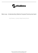 Test Bank for Understanding Medical-Surgical Nursing 6th Edition Linda S.Williams Paula D. Hopper