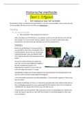 Gehele samenvatting Historische methode 