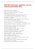 SCB 203 final&vert; exam questions and answers&sol;correct&sol;verified 100&percnt;