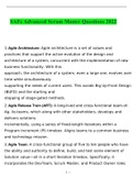 SAFe Advanced Scrum Master Questions and Answers &lpar;2022&rpar;