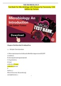 Test Bank for Microbiology with Diseases by Taxonomy 13th Edition by Tortora