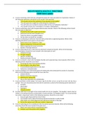 2023 ATI MENTAL HEALTH A  PROCTORED EXAM latest update 