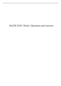 MATH 225N Week 3 Central Tendancy Questions and Answers, MATH 225N Statistical Reasoning For Health Sciences, Chamberlain College of Nursing.