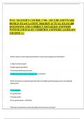 WGU MASTER'S COURSE C706 - Secure Software Design Exam &vert; Latest 2024&sol;2025 Actual Exam &vert; 400 Questions & Verified Answers with Rationales &vert; A&plus; Graded