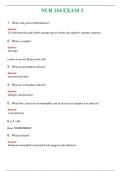 NUR 254 &lpar; LATEST 2024 &sol; 2025 &rpar; EXAM 3 &vert; &lpar;ACTUAL EXAM &rpar; QUESTIONS AND ANSWERS &lpar;SOLVED&rpar;