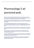  Pharmacology &sol;&sol; ATI Pharmacology Proctor Retake 2019