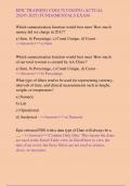 EPIC TRAINING COG170 COGITO &lpar;ACTUAL  20245-2025&rpar; FUNDAMENTALS EXAM