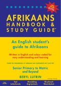 Afrikaan FAL handbook and studie guud by Beryl Lutrin