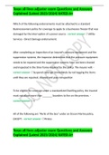 Texas all lines adjuster exam Questions and Answers Explained &lpar;Latest 2023&sol;2024&rpar; RATED A&plus;