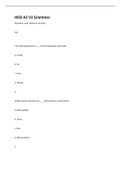HESI A2 V2 GRAMMAR LATEST UPDATE 2023 QUESTIONS AND ANSWERS &comma; VOCABULARY&comma; READING COMPREHENSION