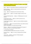 Criminal Investigation Of Online Predators And CSAM Laws&colon; Questions & Answers 