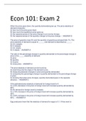 Exam (elaborations) microeconomics 