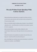 Pre-solo Written Exam Questions With Correct Answers&period;