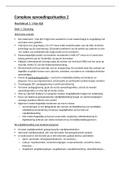 Samenvatting Complexe Opvoedingssituaties 2