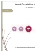 Integrale Opdracht Bedrijfskunde Fase 3&comma; Cijfer 7&comma;5 &lpar;incl&period; beoordeling&rpar;