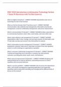 WGU D322 Introduction to Information Technology Section 7 Exam 95 Questions with Verified Answers&comma;100&percnt; CORRECT