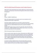 WGU PA D320 Exam 80 Questions with Verified Answers&comma;100&percnt; CORRECT