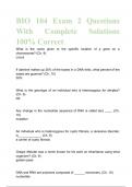 BIO 104 Exam 2 Questions With Complete Solutions 100&percnt; Correct&period;pdf