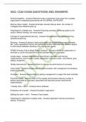 ASQ CQIA EXAM QUESTIONS AND ANSWERS