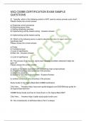 ASQ CSSBB CERTIFICATION EXAM SAMPLE QUESTIONS-