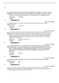 NURS 6521 Advanced Pharmacology midterm exam latest GRADED A++