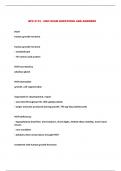 BPS 2110 PACKAGED EXAMS WITH QUESTIONS AND VERIFIED DETAILED ANSWERS
