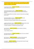 PATHOPHYSIOLOGY NEURO FUNCTION &lpar;EXAM 2&rpar; QUESTIONS AND CORRECT DETAILED ANSWERS LATEST DOWNLOAD 2024&sol;2025 BEST EXAM SOLUTION GRADED TO SCORE A&plus; FOR SUCCESS 