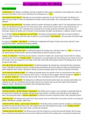 AQA GCSE ENGLISH LITERATURE AN INSPECTOR CALLS NOTES - MRS BIRLING