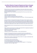 CMSRN &lpar;Certified Medical Surgical Registered Nurse&rpar; Exams Bundle With Complete Solution