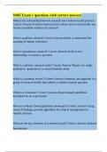 N405 Exam 1 questions with correct answers&period;