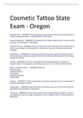 Exam (elaborations) Tattoo  