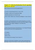 Chapter 47&colon; Endocrine Dysfunction NCLEX questions with correct answers