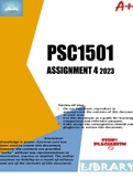 PSC1501 ASSIGNMENT 4 2023