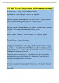 NR 414 Exam &num;3 questions with correct answers