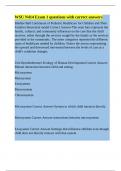WSU N414 Exam 1 questions with correct answers&period;