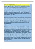 BNWH600 EXAM Questions with correct answers&period;