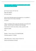 NP 235 EXAM 1 &lpar;UNITS 1-3&rpar; 2024&sol;2025 WITH 100&percnt; ACCURATE SOLUTIONS