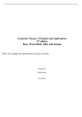 Corporate Finance Core Principles and Applications, 6e Stephen Ross, Randolph Westerfield, Jeffrey Jaffe, Bradford Jordan (Solution Manual)