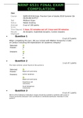 NRNP 6531 FINAL EXAM COMPILATION&comma; Latest Guide 2022&sol;23