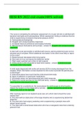 HESI RN 2022 exit exam&lpar;100&percnt; solved&rpar;