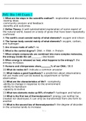 JMU Bio 140 Exam 1 Questions and Answers