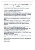 HESI Pharmacology &lpar;Pharm&rpar; Exam 3&colon; SIADH&comma; Diabetes Insipidus
