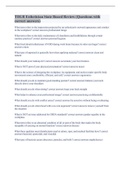 TDLR Esthetician State Board Review &lpar;Questions with correct answers&rpar;