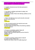 NURS EXAM HEALTH ASSESSMENT 2 QUESTIONS WITH VORRECT ANSWERS GRADED A+