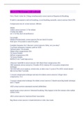BLS CPR Exam &lpar;A&plus; GRADED&rpar;