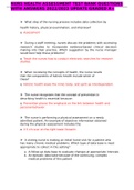 NURS HEALTH ASSESSMENT TEST BANK QUESTIONS WITH ANSWERS 2022&sol;2023 UPDATE GRADED A&plus;