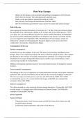 Notes on Post-War Europe and China 