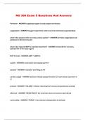 NU 300 Exam 5 Questions And Answers