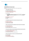  Nutrition 200 Practice Exam 3rd ed answer key