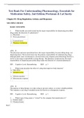 Test Bank for Understanding Pharmacology Essentials for Medication Safety&comma; 2nd Edition Workman & LaCharity